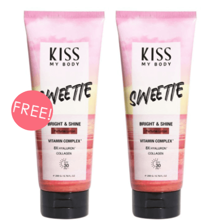 Kiss My Body,Kiss My Body Bright & Shine Perfume Lotion SPF30 PA+++,Bright & Shine Perfume Lotion SPF30 PA+++,โลชั่นน้ำหอม,โลชั่น,Lotion